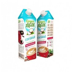 Soya Kokos PROFESSIONAL кокосовый напиток на соевой основе, Green Milk, 1 л