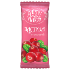 Батончик-пастила с клюквой "Dainty & Viands", 40 г