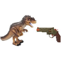 Робот Junfa toys Охота на динозавра WS5371, коричневый