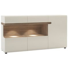 Комоды в гостиную Anrex Комод 3D/TYP 42, LINATE ,цвет белый/сонома трюфель