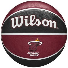 Мяч баскетбольный WILSON NBA Team Tribute Miami Heat, р.7, арт.WTB1300XBMIA