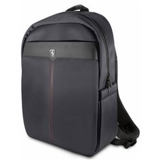 Рюкзак Ferrari для ноутбуков 15" Off- track Metal Logo with USB- connector Black