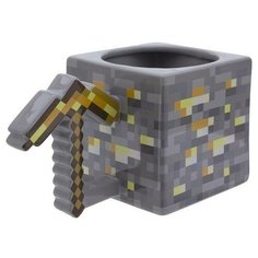 Кружка 3D Paladone: Золотая Кирка (Gold Pickaxe) Майнкрафт (Minecraft) (PP8776MCF) 550 мл
