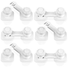 Блокиратор для холодильника, свч, мебели, дверей и ящиков, детский замок защитные накладки устройства для детей, 6 шт Lol Uno Home