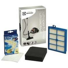 Electrolux USK6 UltraPerformer Starter Kit Набор 1 Hepa фильтр EFH12W + деодорант ZE211 лемон + 1 моторный фильтр