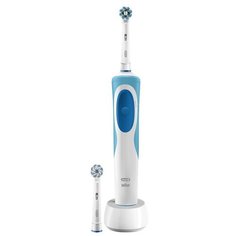 Электрическая зубная щетка Oral-B Vitality Starter Pack, белый/голубой