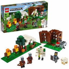 Конструктор LEGO Minecraft Аванпост разбойников 21159