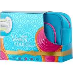 Venus Snap Embrace Набор Бритва компактная + 2 сменные кассеты + Косметичка и расческа