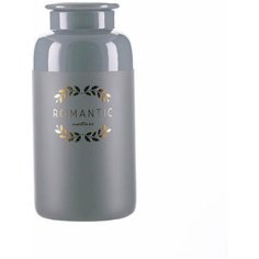 Ваза для цветов " Romantic" 25*11,5*11,5см,керамика, серая (YM1500) Todi