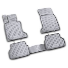 Коврики в салон Element BMW 5 2003-2010, сед., 4 шт. (полиуретан, серые), NLC.05.09.210k