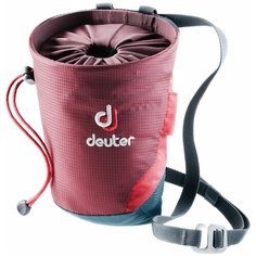 Мешок для магнезии Deuter Gravity Chalk Bag II M, цвет: бордовый