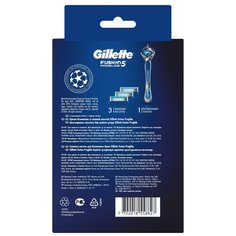 Набор Gillette Fusion5 ProGlide + 3 кассеты, c символикой UEFA Champions League