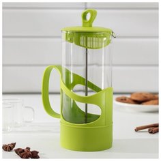 Френч- пресс "Арабика" 1000 мл, цвет зеленый 4738401 Herevin