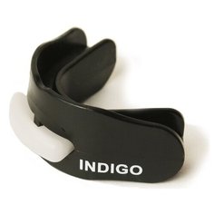Капа 2 челюстная INDIGO термо в контейнере MD-01- TP Черный