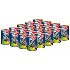 Консервы MON AMI для взрослых кошек с курицей (350 гр х 20 шт)