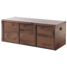 Сундук Black Red White Индиана 120х47.5х49 см дуб саттер