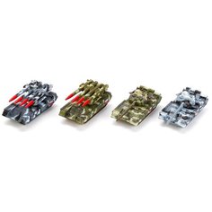 Машинка ТЕХНОПАРК Военная техника (SB-16-71C+T90-CDU), 7.5 см