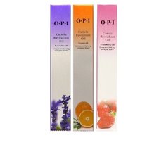 Масло карандаш для кутикулы OPI, набор из 3 штук, вкусы: Лаванда, Апельсин, Клубника