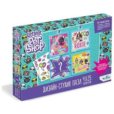 Набор пазлов Origami Littlest Pet Shop Дизайн-студия Пушистые герои (04416)