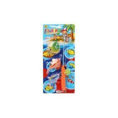 Рыбалка магн. 3 фигурки + удочка, в ассорт блистер Наша Игрушка
