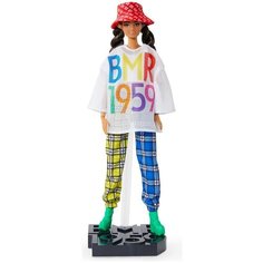 Кукла Barbie BMR1959 коллекционная в клетчатых штанах и панаме GNC48