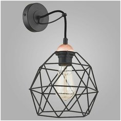 Настенный светильник TK Lighting Galaxy 1735, E27, 60 Вт, кол-во ламп: 1 шт., цвет арматуры: медный