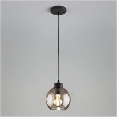 Светильник TK Lighting Cubus 4318, E27, 60 Вт, кол-во ламп: 1 шт., цвет арматуры: черный, цвет плафона: бежевый