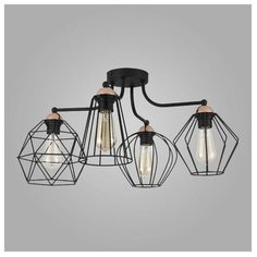 Люстра TK Lighting Galaxy 4 1645, E27, 240 Вт, кол-во ламп: 4 шт., цвет арматуры: черный