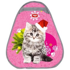 Ледянка Nika ЛГ46, розовый/с котенком