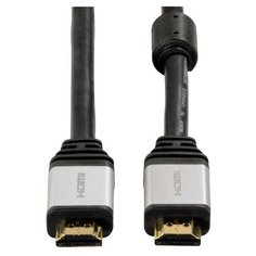Кабель HDMI-HDMI ver:1.4, 1.8m позол. ферит.кольца Hama H-53760