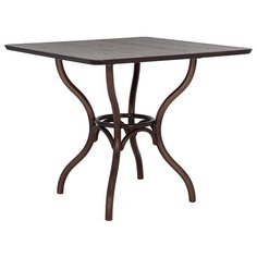 Стол Leset Тор квадратный Тёмный орех