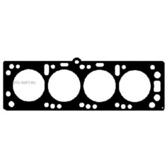 ELRING 825387 Прокладка ГБЦ Opel Astra, Vectra 1.7D 17D/DR 88