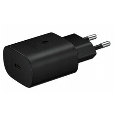 Зарядное устройство Samsung EP- TA800NBEGRU, USB Type- C, черный
