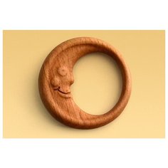 Погремушка Месяц ясный Wood Fun