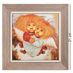 Панно керамическое Ангелы теплых чувств 15х15 ANG-766 113-503794 Artangels