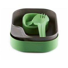 Портативный набор посуды Wildo CAMP- A- BOX LIGHT GREEN (BIO) series SUGARCANE, 6201