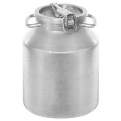 Фляга-бидон для молочных продуктов алюминиевая 18л (16184) калитва