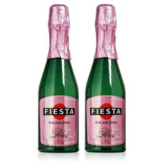 Fiesta Rose Гель для душа в виде бутылки шампанского 500 мл 2 бутылочки Greenfield