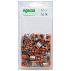Клемма на 3 пров. 2273-243 (0,5-2,5мм) с пастой (100шт/упак) WAGO