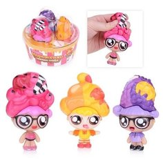 Коллекционная кукла 1TOY «Мороженки сквиши стайл с мягкими прическами», 2