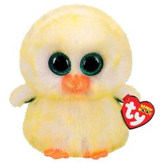 Мягкая игрушка-коллекционная TY Beanie Boos «Цыпленок Lemon Drop», 25 см