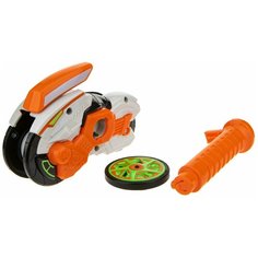 Spin Racer «Рыжий Ягуар»пусковой механизм с диском, 12 см, оранжевый Hot Wheels