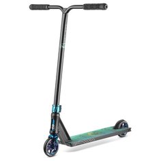 Трюковой самокат FOX PRO V-tech 01 2021, black/neo-blue