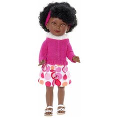 Кукла Vestida de Azul Paulina Паулина в розовом свитере, 33 см, PAU-831