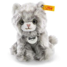 Мягкая игрушка Steiff Minka Kitten (Штайф Котенок Минка серый 17 см)
