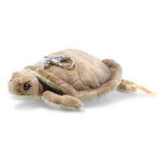 Брелок для сумки с мягкой игрушкой Steiff National Geographic pendant tortoise (Штайф брелок для сумки Черепаха 12 см)