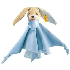 Комфортер Steiff Hoppel Rabbit blue (Штайф Кролик Хоппель голубой 28 см)