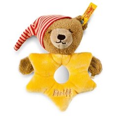 Мягкая игрушка Steiff Sun, Moon and Star Grip Toy yellow (Штайф погремушка-колечко Мишка Солнышко, луна и звёздочка жёлтый 13 см)