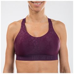 Топ-бра Decathlon размер M (40), фиолетовый-баклажанный