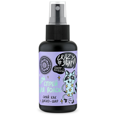 Natura Siberica / Crazy #звири / Енот / Тоник спрей для волос «Glow. Сияй как диско-шар», 100 мл